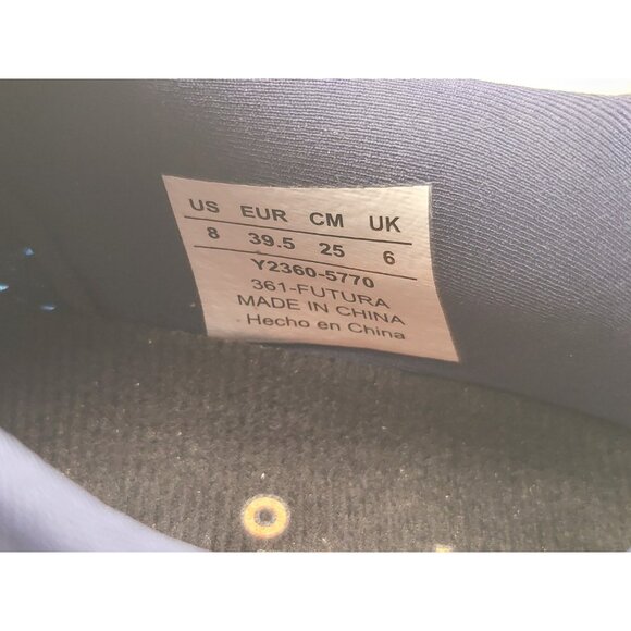 361 Futura Shoes Mens Size 8 Blue Yellow Vibram MegaGrip Trail‎ Running Sneakers - Picture 8 of 15